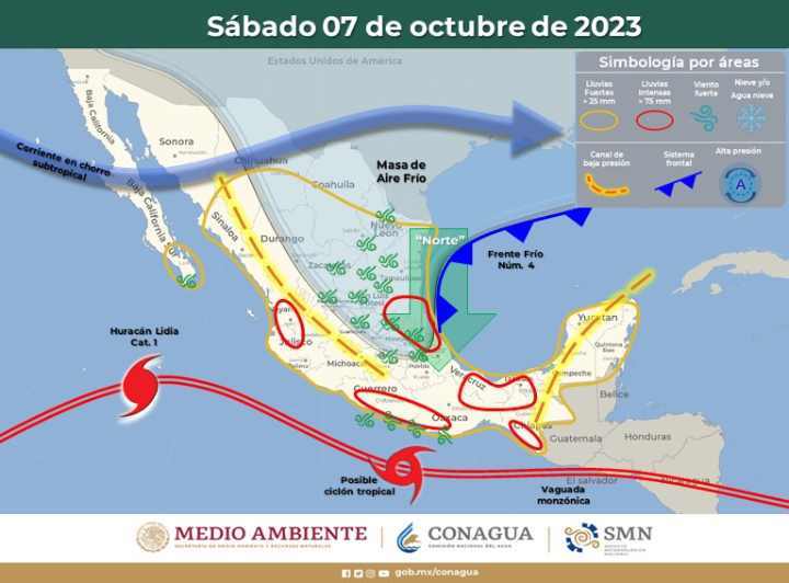 Clima en Quintana Roo: Alerta por Posibles Lluvias Intensas y Altas Temperaturas