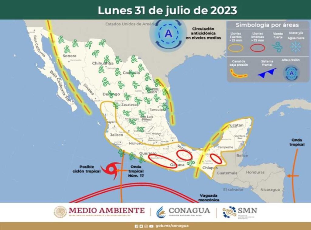 Clima en Quintana Roo: Alternancia entre Calor y Chubascos