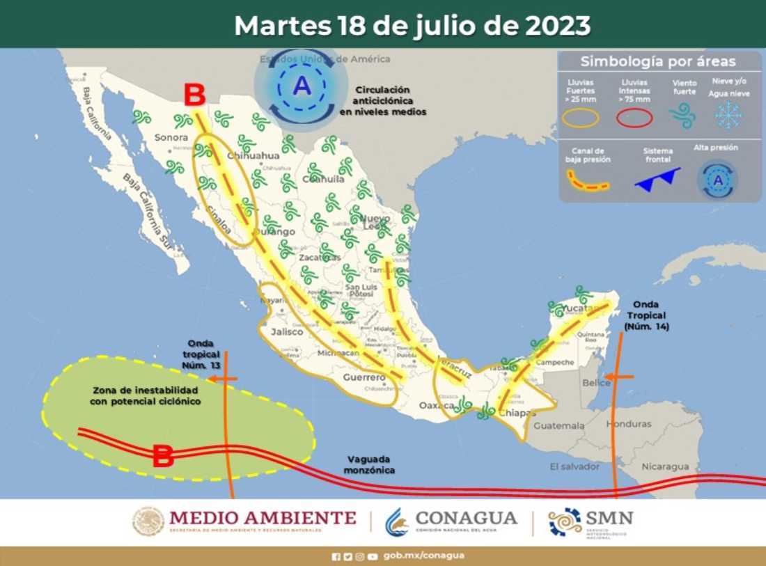 Clima en Quintana Roo: Calor y lluvias marcan la pauta