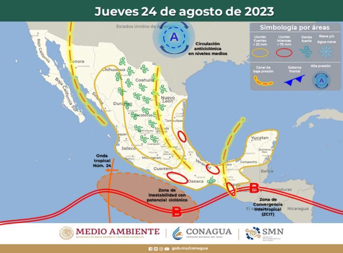 Clima en Quintana Roo: Chubascos Intermitentes y Elevadas Temperaturas