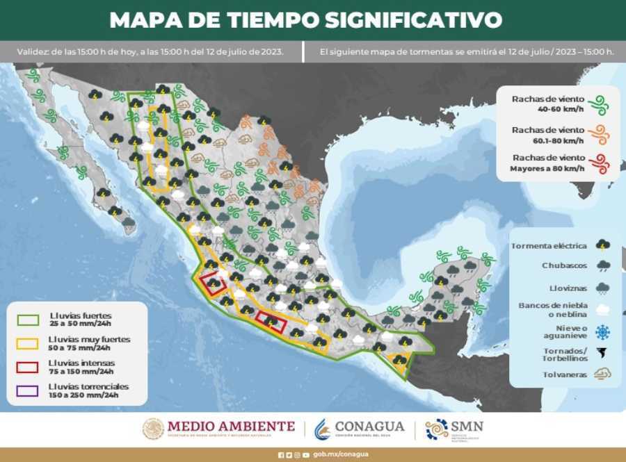 Clima en Quintana Roo Chubascos intermitentes se esperan 1