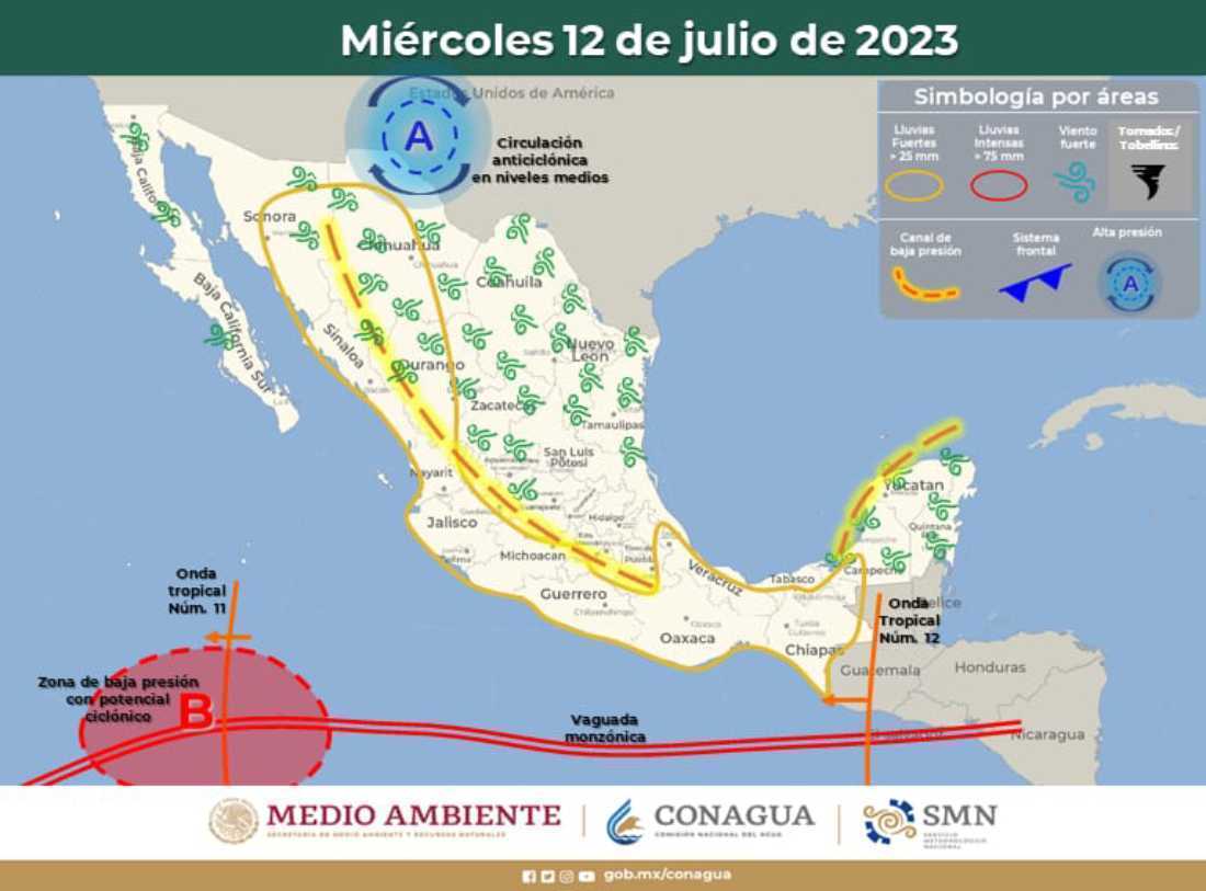 Clima en Quintana Roo: Chubascos intermitentes se esperan