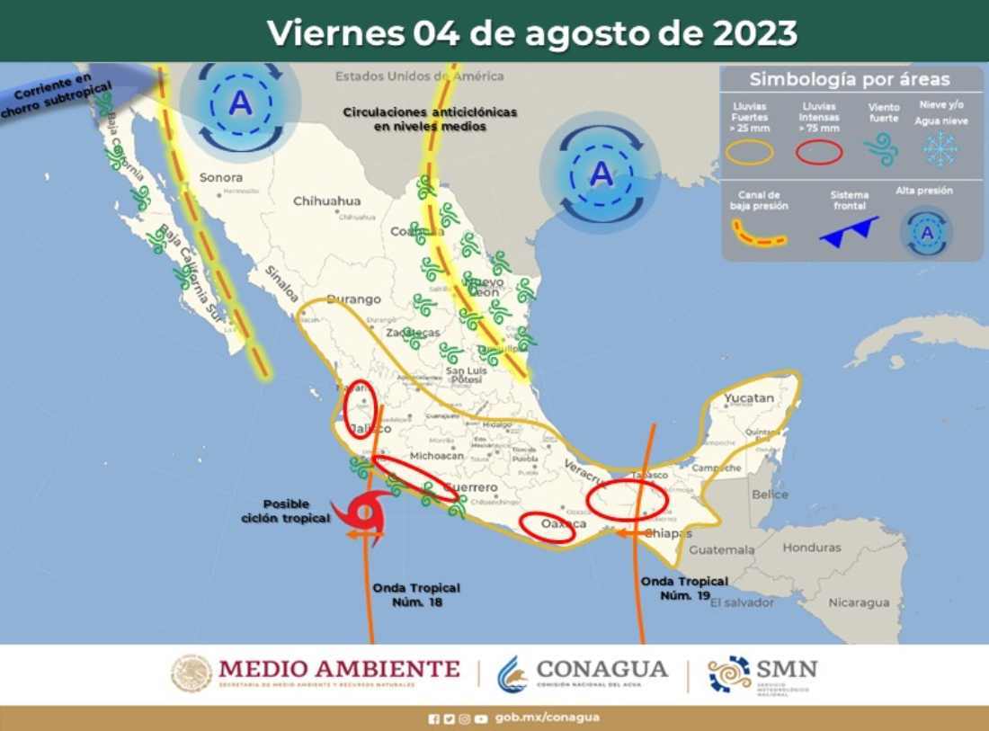 Clima en Quintana Roo: Chubascos y Altas Temperaturas en el Pronóstico