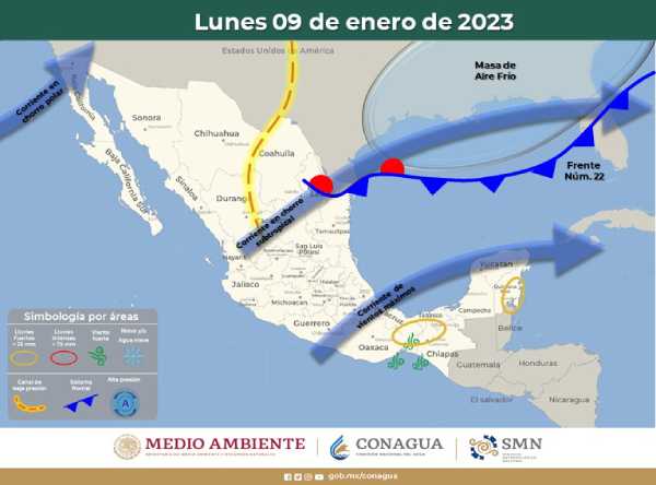 Clima en Quintana Roo: Condiciones meteorológicas para la Península de Yucatán con lluvias fuertes