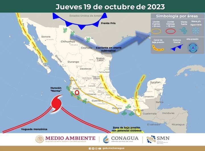 Clima en Quintana Roo: Descenso de temperaturas