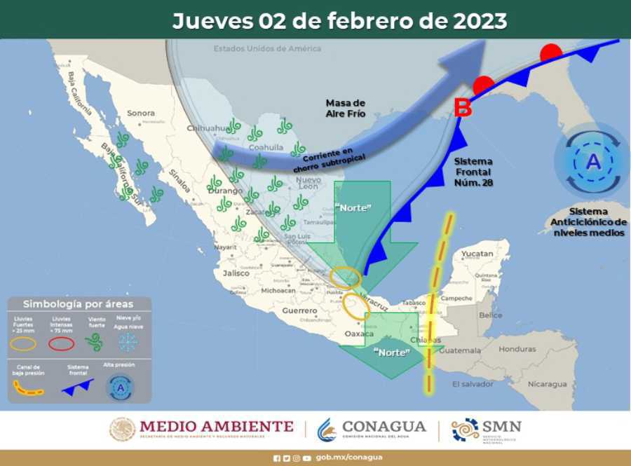 Clima en Quintana Roo: Dia de la Candelaria con lluvias