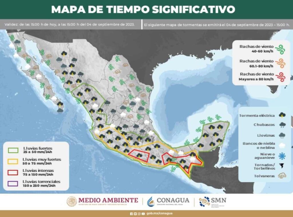 Clima en Quintana Roo: Intervalos de Lluvia en el Horizonte 1 Clima en Quintana Roo Intervalos de Lluvia en el Horizonte 1
