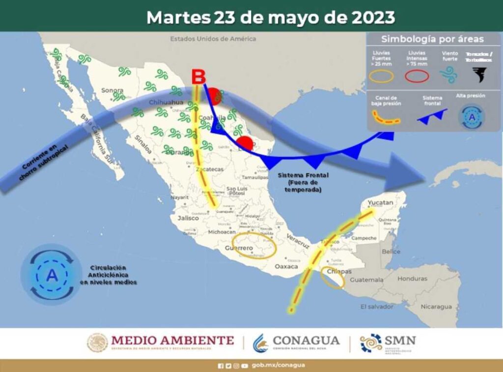 Clima en Quintana Roo: Intervalos de chubascos durante el día