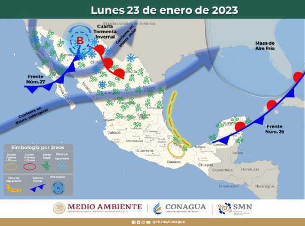 Clima en Quintana Roo: Intervalos de lluvia debido a un sistema meteorológico