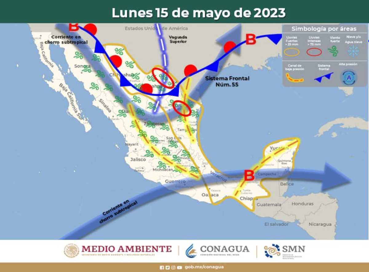 Clima en Quintana Roo: Intervalos de lluvias pronosticados