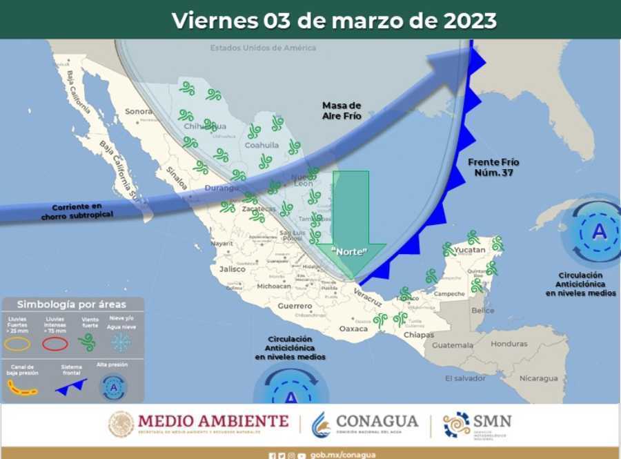 Clima en Quintana Roo: La "surada" provoca condiciones extremas