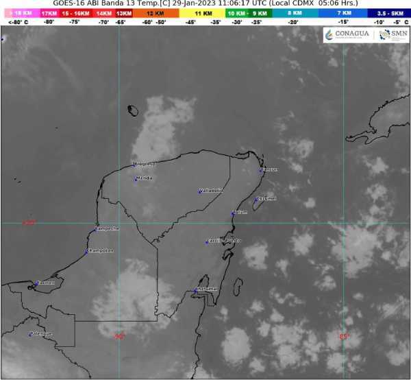 Clima en Quintana Roo Lluvias Escasas y Temperaturas Calidas Predichas 1