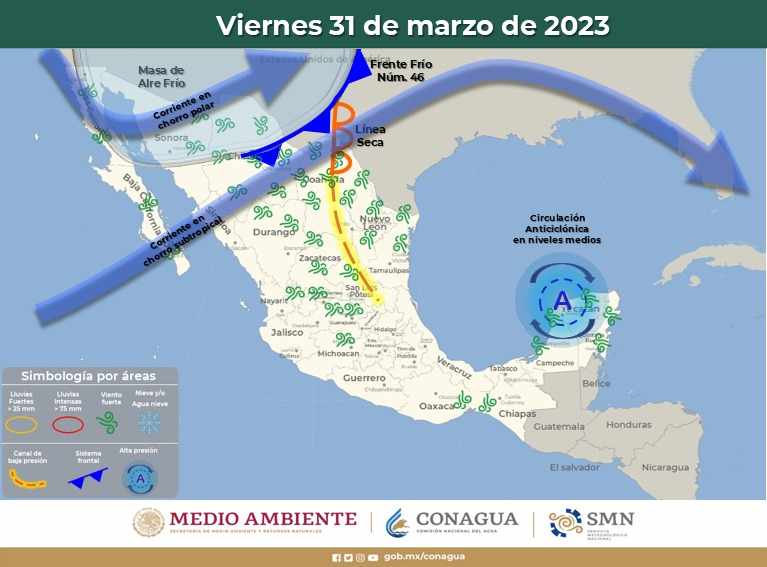 Clima en Quintana Roo_ Lluvias aisladas