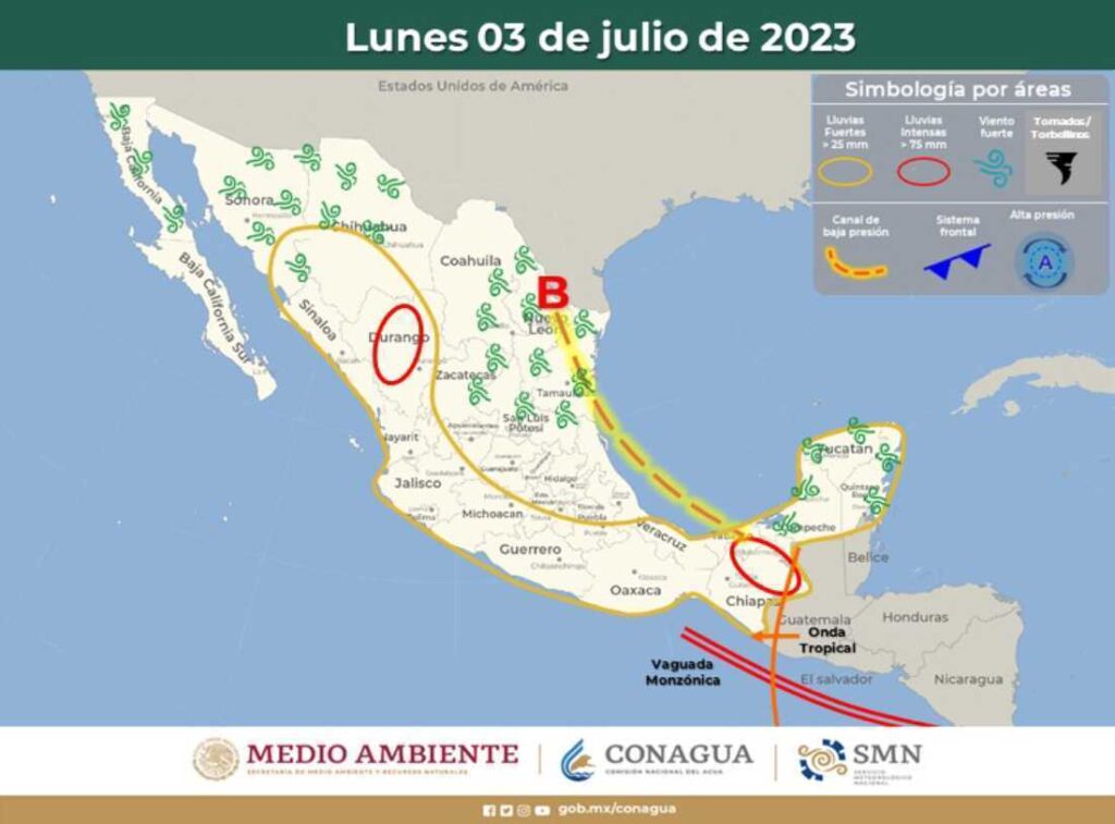 Clima en Quintana Roo: Lluvias disminuyen el calor y refrescan la región