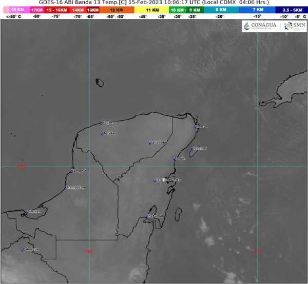 Clima en Quintana Roo Posibilidad de lluvias aisladas 1