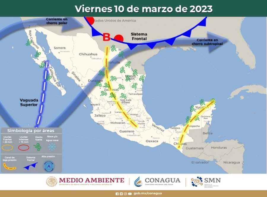 Clima en Quintana Roo: Posibles lluvias aisladas