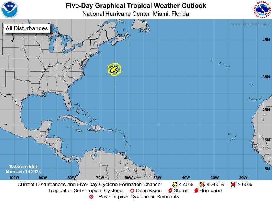 Clima en Quintana Roo: Potencial ciclónico en el Atlántico detectado