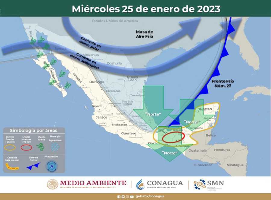 Clima en Quintana Roo: Precaución de lluvias y vientos fuertes