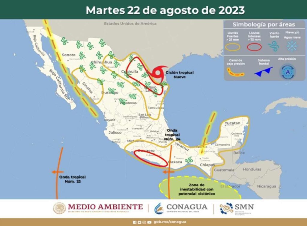 Clima en Quintana Roo: Precipitaciones Intensas