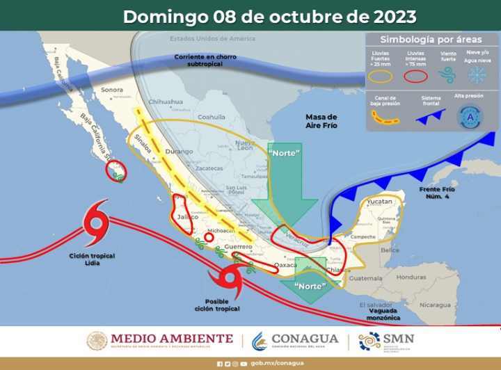 Clima en Quintana Roo: Precipitaciones Intensas