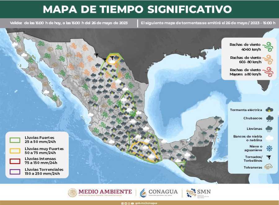 ▷Clima en Quintana Roo: Prevalecen lluvias y chubascos | Info Caribe