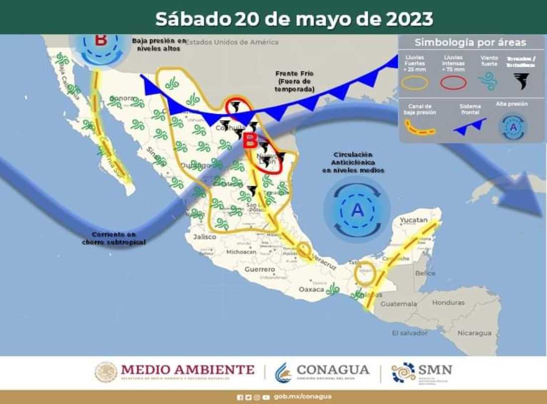 Clima en Quintana Roo: Prevén chubascos intermitentes para el sábado