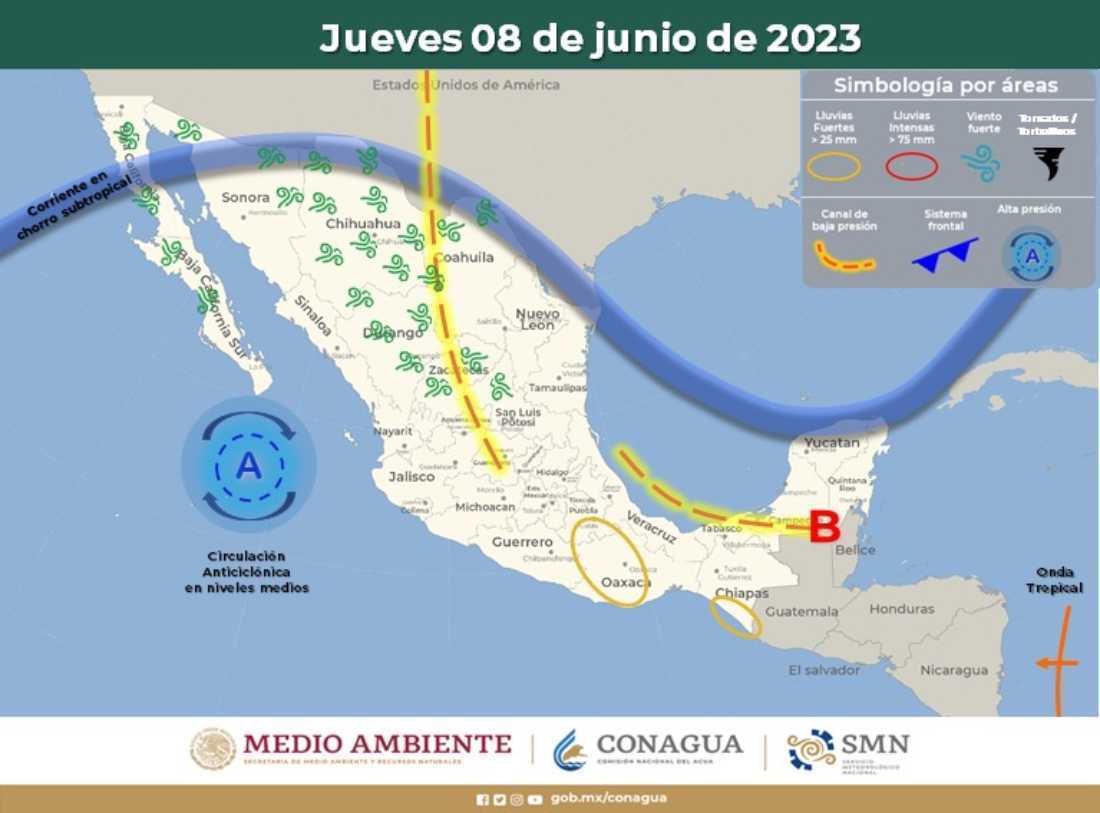 Clima en Quintana Roo: Pronostican intervalos de lluvias y altas temperaturas