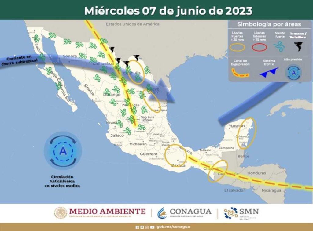 Clima en Quintana Roo: Pronostican lluvias