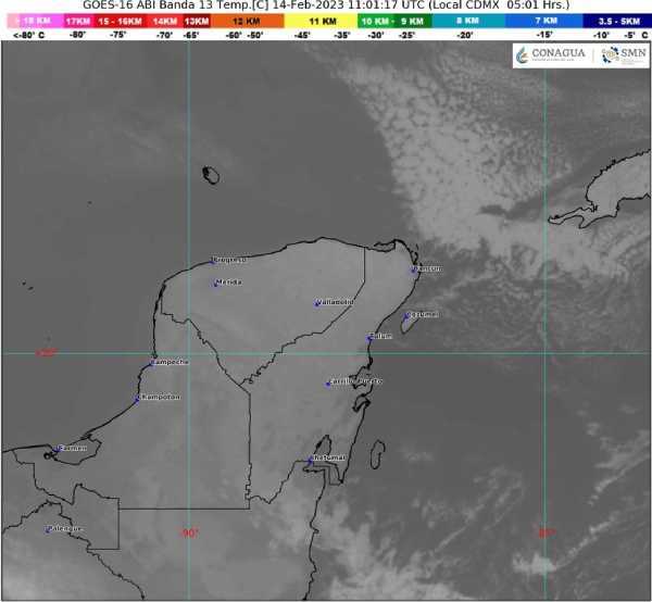 Clima en Quintana Roo Pronostican lluvias aisladas y cielo variable 1