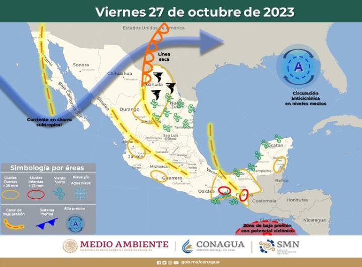 Clima en Quintana Roo: Pronostican lluvias intensas