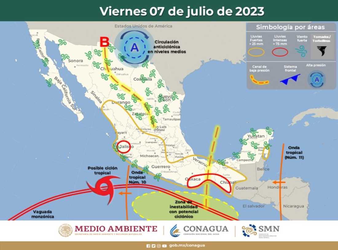 Clima en Quintana Roo: Pronóstico de lluvias intensas y ambiente cálido