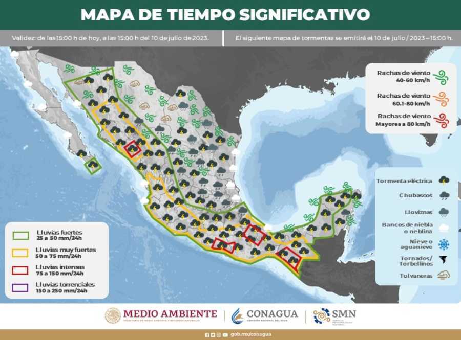 Clima en Quintana Roo Pronostico de lluvias y humedad 1