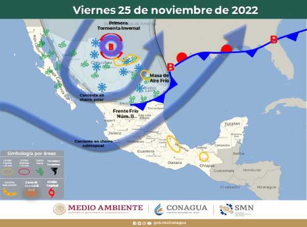 Clima en Quintana Roo: Se esperan chubascos