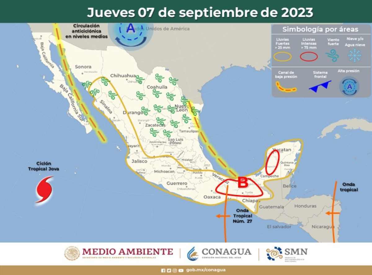 Clima en Quintana Roo: Tormentas Intensas