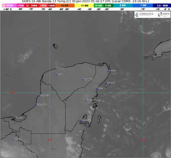 Clima en Quintana Roo calido con lluvias aisladas 1