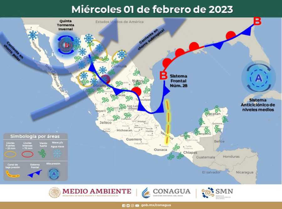 Clima en Quintana Roo: con lluvias aisladas y vientos fuertes