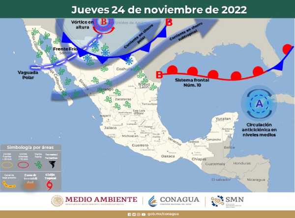 Clima en Quintana Roo: está nublado y húmedo