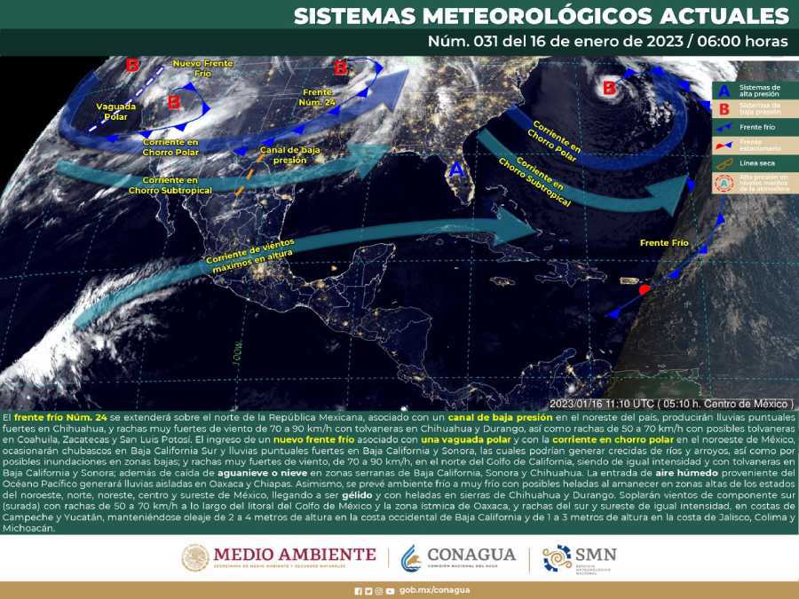 Clima en Quintana Roo: estable de acuerdo a pronóstico del SMN