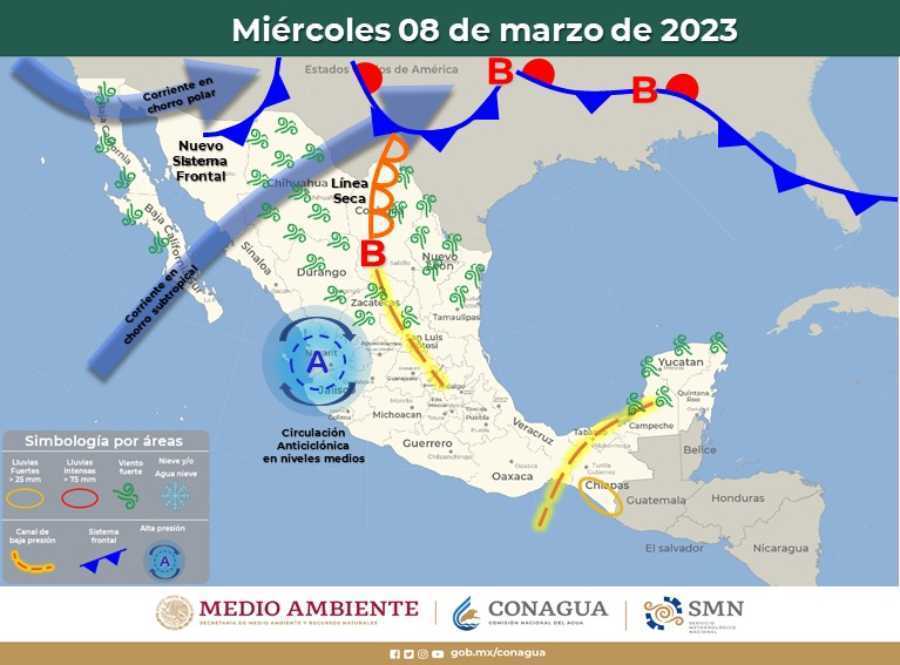 Clima en Quintana Roo: lluvias aisladas y cielo nublado