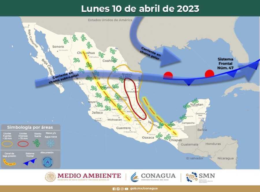 Clima en Quintana Roo: probabilidad de chubascos en la península y temperaturas calurosas en la región