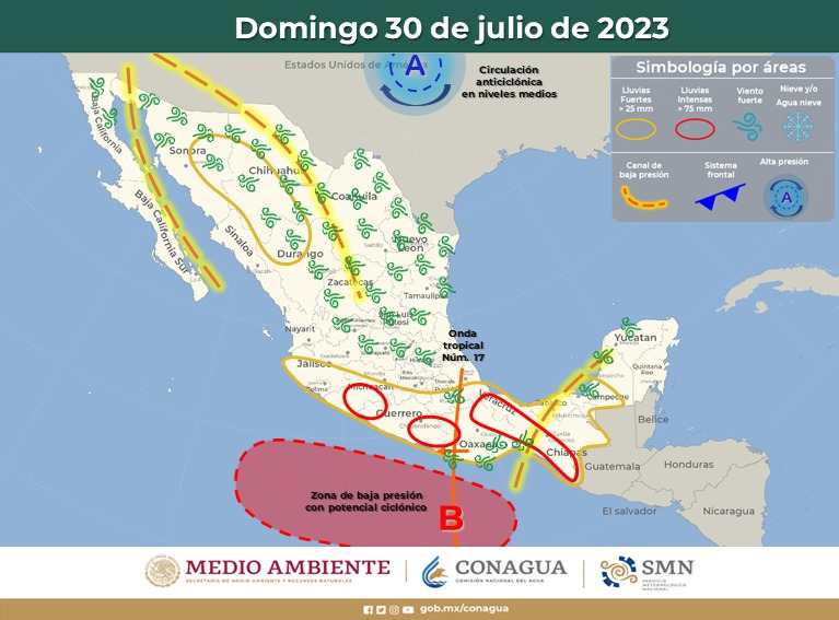 Clima para Quintana Roo: Cielo despejado,calor y con posibles chubascos