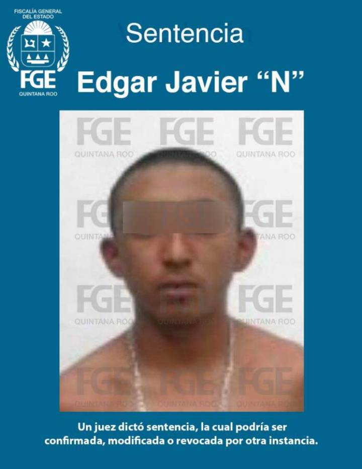 Condenan a 50 Años de Cárcel a Secuestrador en Cozumel