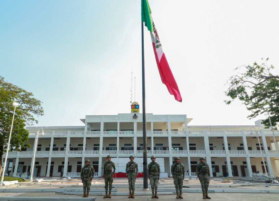Conmemoracion en Chetumal del 81o aniversario del Dia de la Marina Nacional 2
