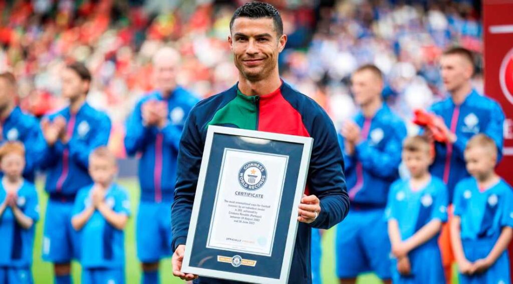 Cristiano Ronaldo alcanza un hito histórico con Portugal: 200 partidos internacionales