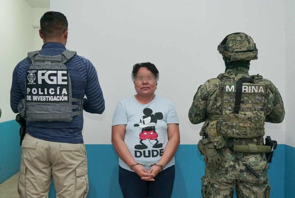 Detenida Supuesta Lider Criminal Presuntamente Ordeno Ejecucion de Cuatro Personas en Cancun Sostiene Fiscalia