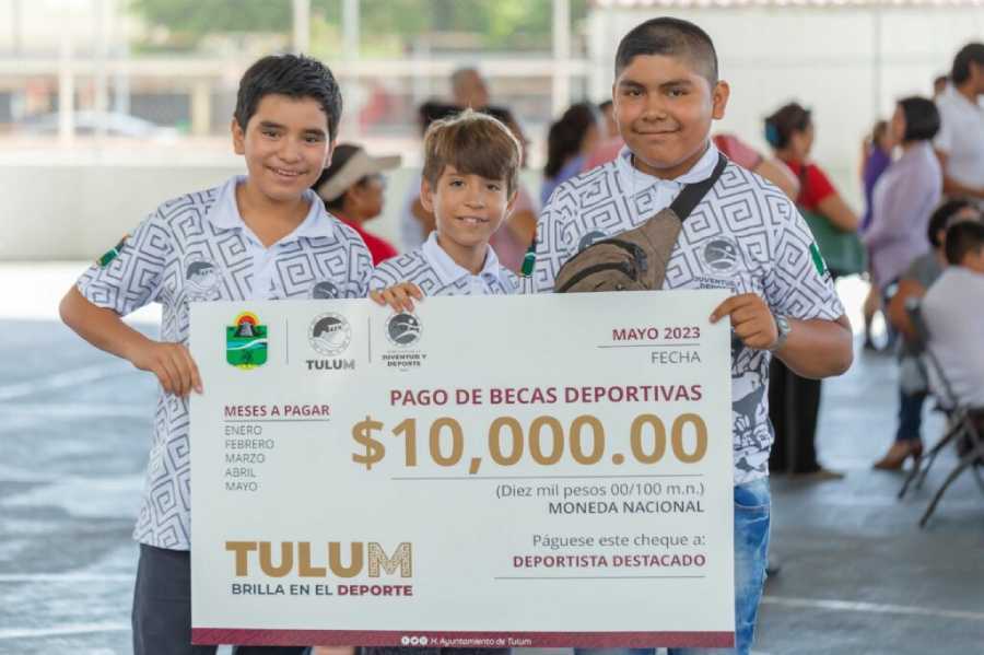 Diego Castanon fortalece el desarrollo deportivo en Tulum con becas de apoyo 2