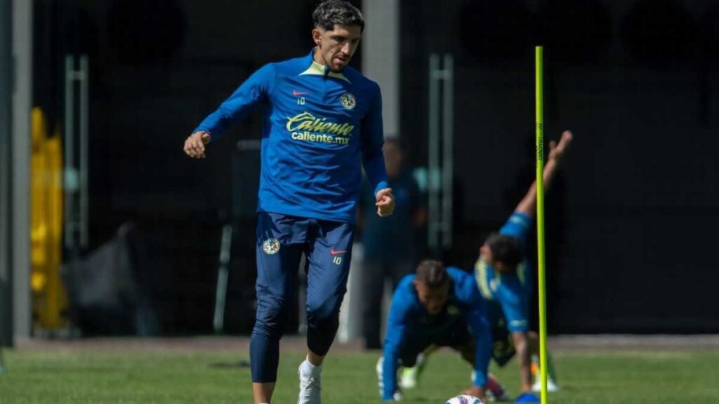 Diego Valdés mantiene su nivel de entrenamiento y despeja especulaciones sobre una posible salida del América