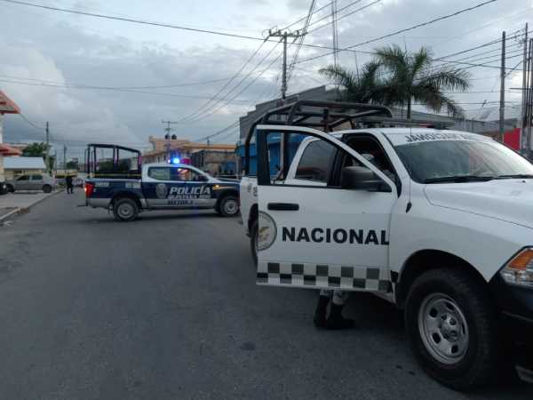 Disparan a comercio en la Región 231 de Cancún 1 Disparan a comercio en la Region 231 de Cancun 1