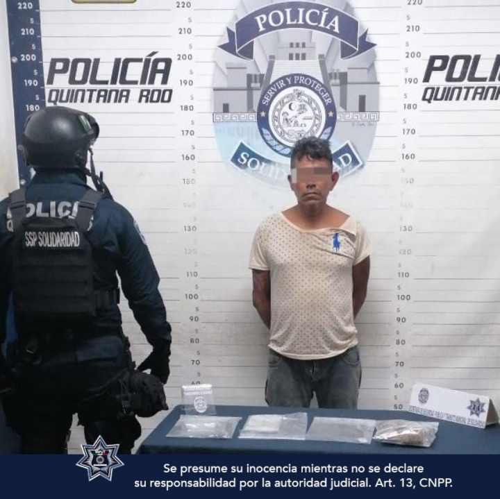 Dos Arrestos en Playa del Carmen: Uno por Violación y Otro por Posesión de Drogas