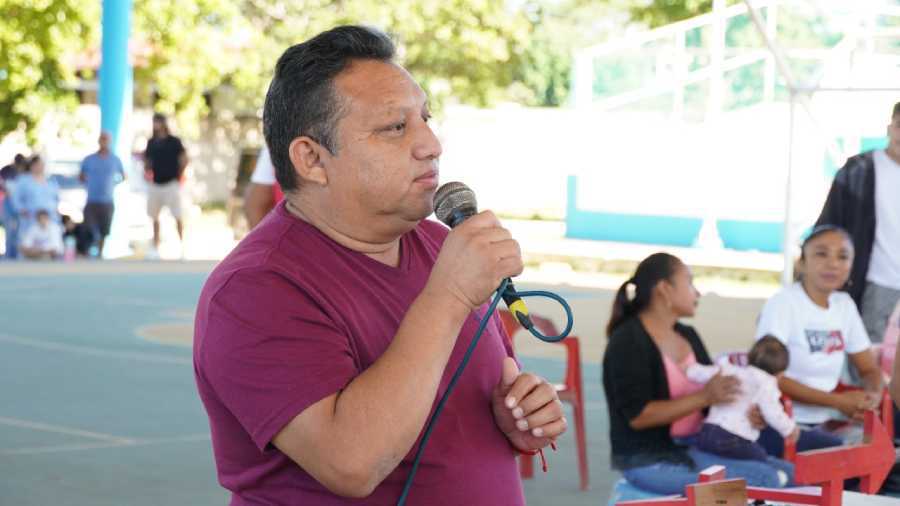 El alcalde de José María Morelos apoya el básquetbol local